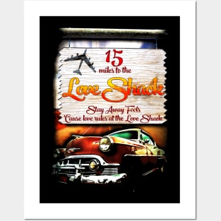 Love Shack Design Posters and Art